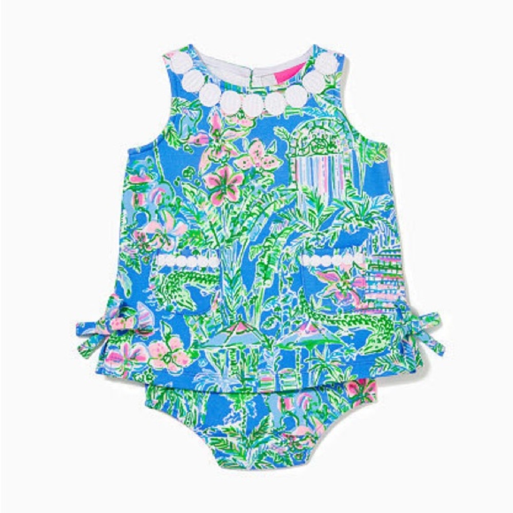 Baby Lilly Pulitzer Knit Shift Dress 3-6 Months